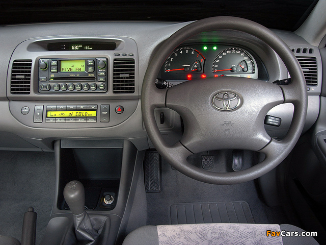 Toyota Camry ZA-spec (ACV30) 2001–04 pictures (640 x 480)