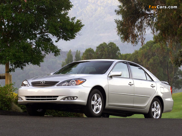 Toyota Camry US-spec (ACV30) 2001–04 pictures (640 x 480)