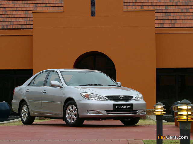 Toyota Camry ZA-spec (ACV30) 2001–04 pictures (640 x 480)