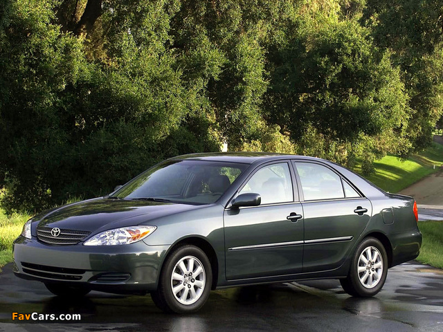 Toyota Camry US-spec (ACV30) 2001–04 wallpapers (640 x 480)
