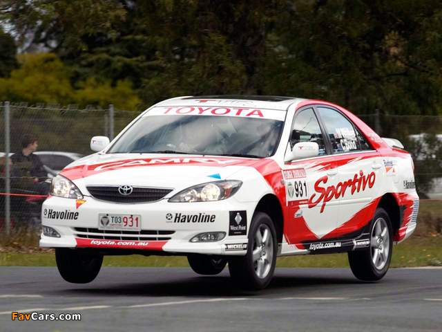 Toyota Camry Sportivo Rally Car (ACV30) 2002–04 images (640 x 480)