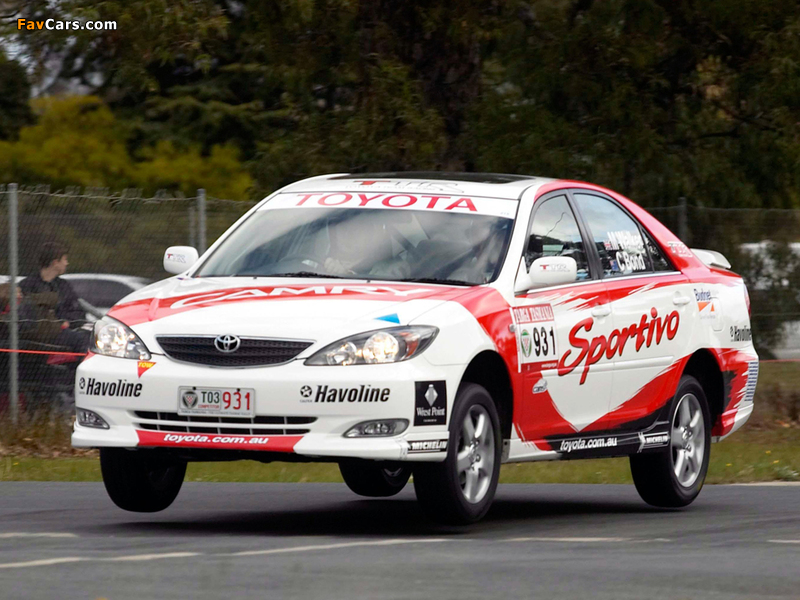 Toyota Camry Sportivo Rally Car (ACV30) 2002–04 images (800 x 600)