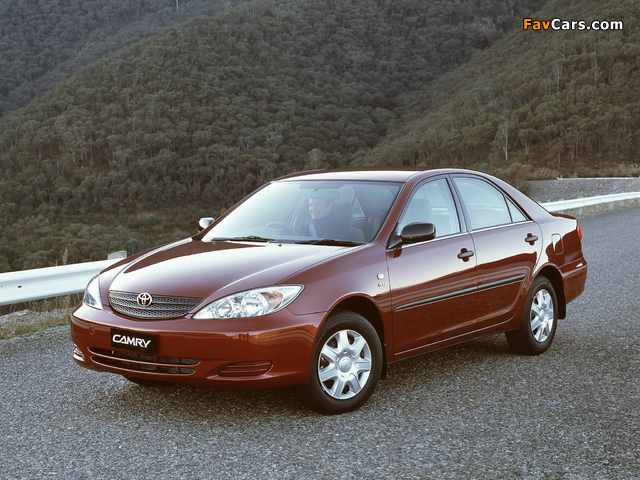 Toyota Camry Altise (ACV30) 2002–04 pictures (640 x 480)