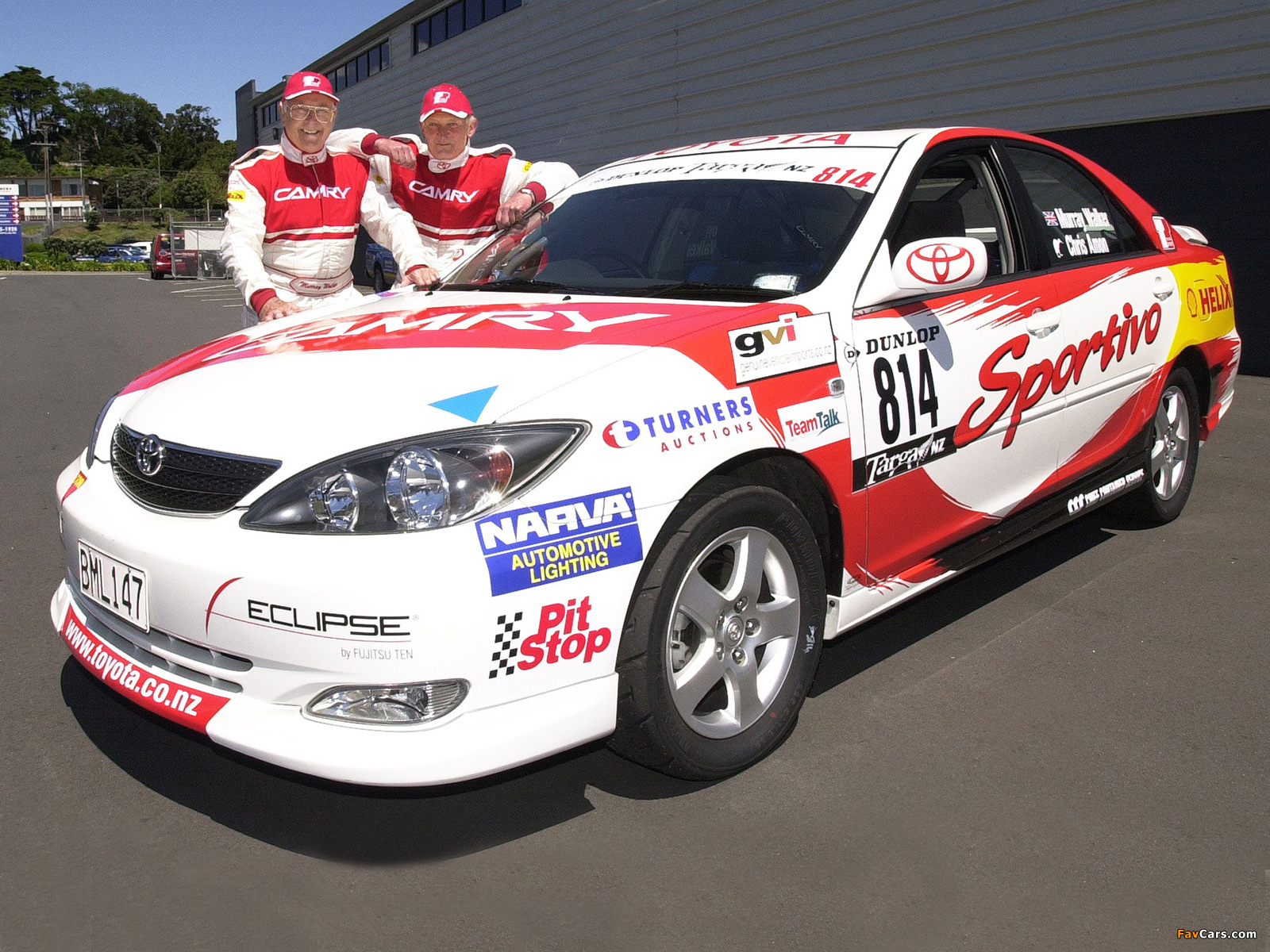 Toyota Camry Sportivo Rally Car (ACV30) 2002–04 pictures (1600 x 1200)
