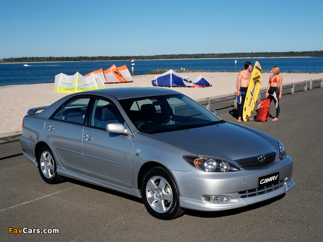 Toyota Camry Sportivo (ACV30) 2002–04 pictures (640 x 480)