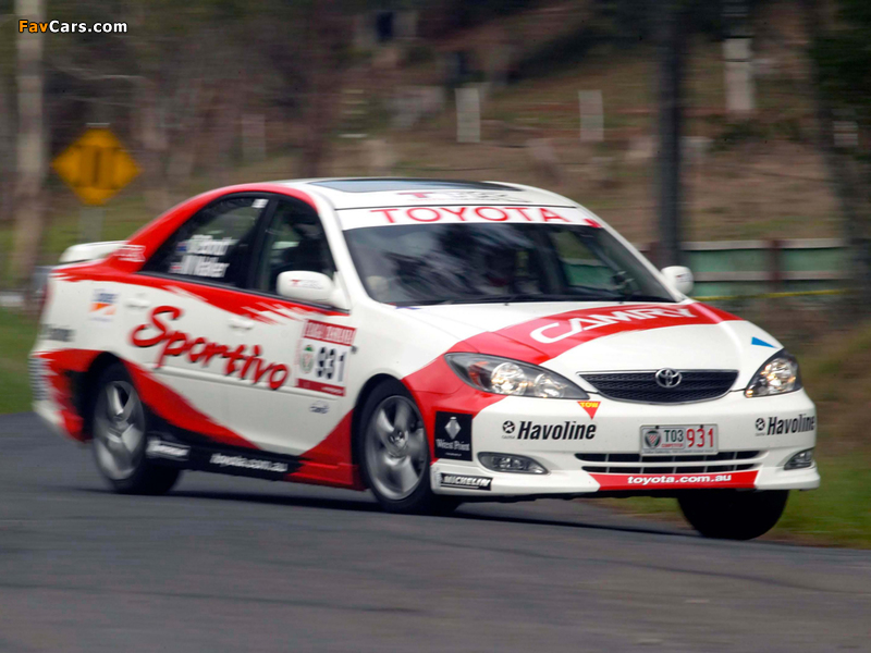 Toyota Camry Sportivo Rally Car (ACV30) 2002–04 wallpapers (800 x 600)