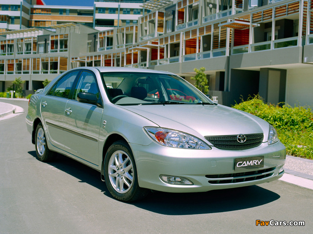 Toyota Camry Altise Sport (ACV30) 2004–06 images (640 x 480)