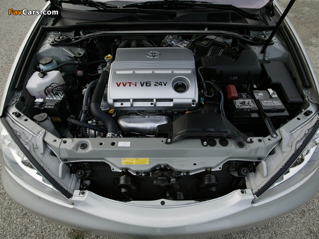 Toyota Camry XLE US-spec (ACV30) 2004–06 images (640 x 480)