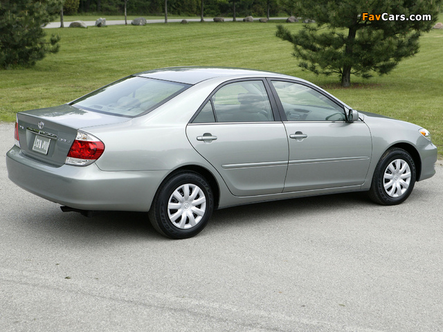 Toyota Camry LE US-spec (ACV30) 2004–06 pictures (640 x 480)