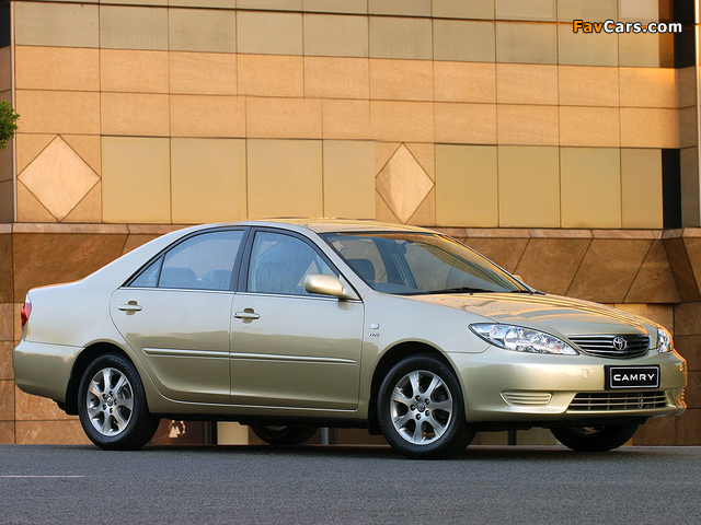 Toyota Camry ZA-spec (ACV30) 2004–06 wallpapers (640 x 480)