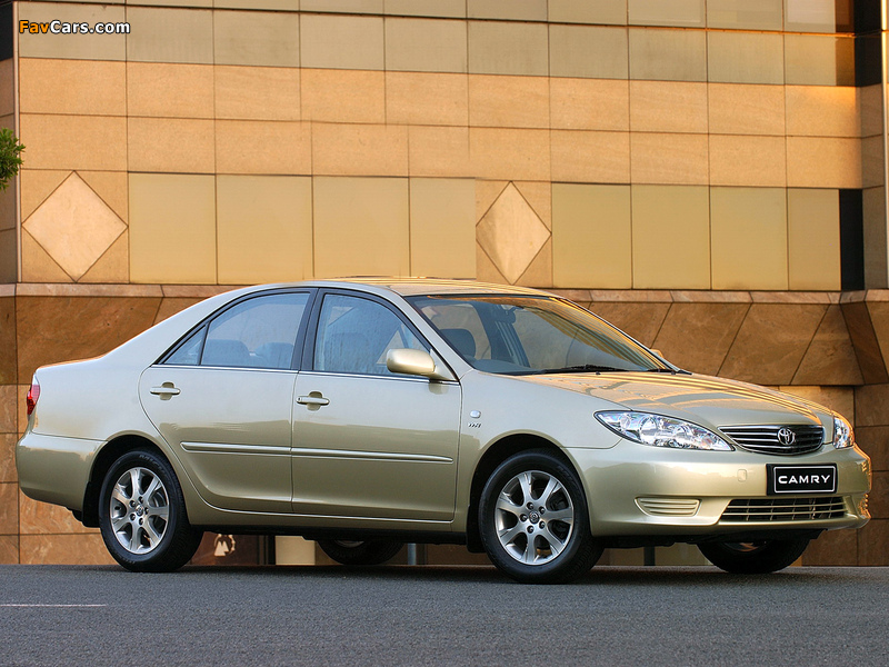 Toyota Camry ZA-spec (ACV30) 2004–06 wallpapers (800 x 600)