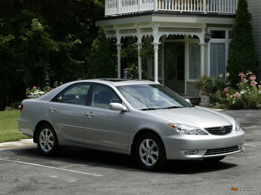 Toyota Camry XLE US-spec (ACV30) 2004–06 wallpapers (1024 x 768)