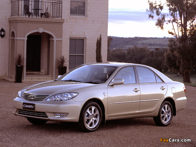 Toyota Camry Grande (ACV30) 2004–06 wallpapers (640 x 480)