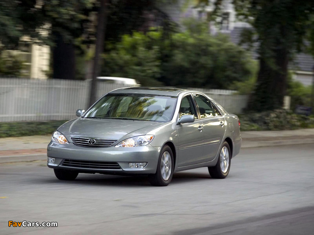 Toyota Camry SE US-spec (ACV30) 2004–06 wallpapers (640 x 480)
