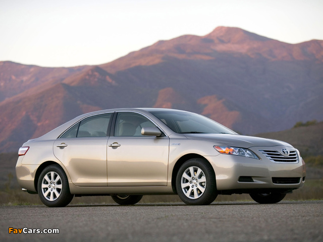 Toyota Camry Hybrid 2006–09 images (640 x 480)