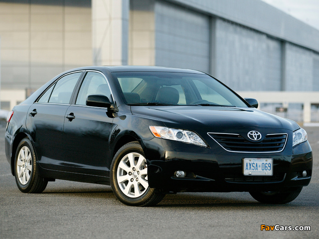 Toyota Camry XLE 2006–09 images (640 x 480)