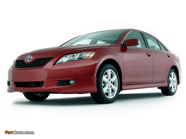 Toyota Camry SE 2006–09 photos (640 x 480)