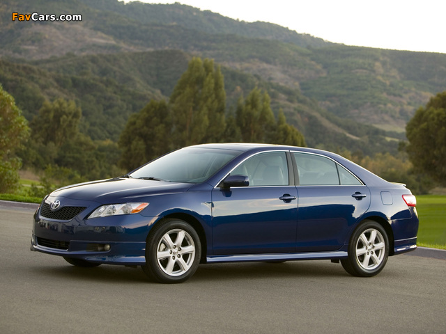 Toyota Camry SE 2006–09 pictures (640 x 480)