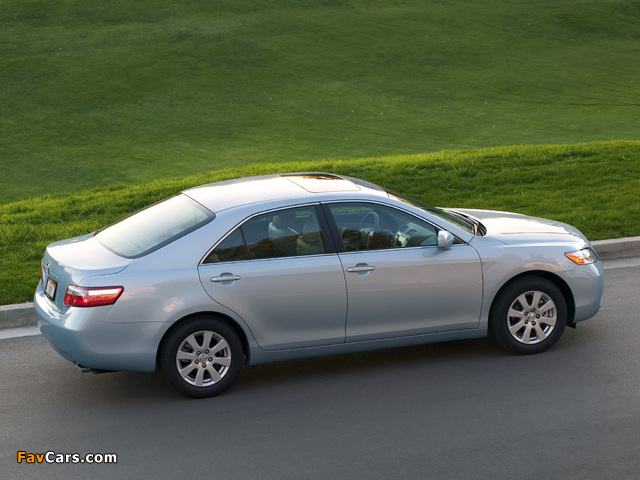 Toyota Camry XLE 2006–09 pictures (640 x 480)