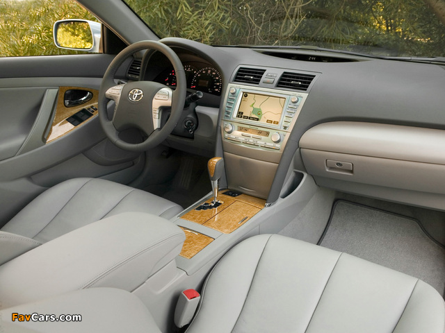 Toyota Camry XLE 2006–09 pictures (640 x 480)
