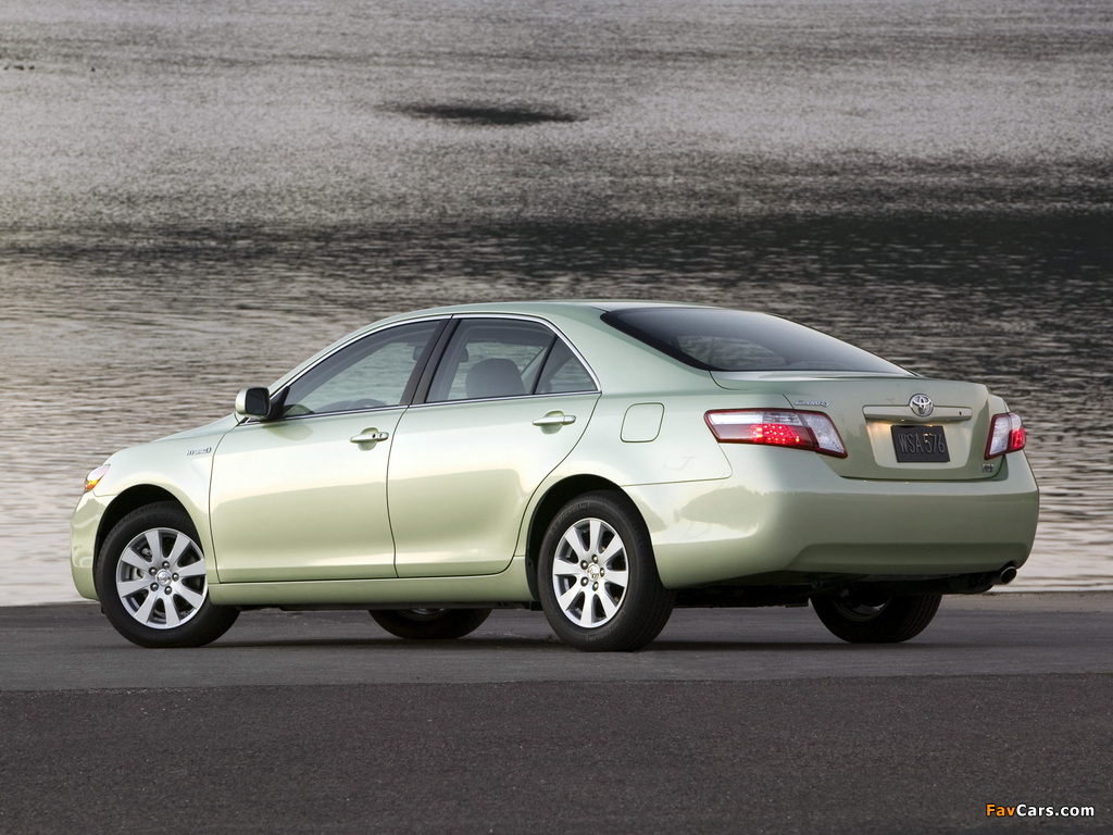 Toyota Camry Hybrid 2006–09 pictures (1024 x 768)