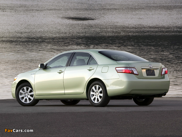 Toyota Camry Hybrid 2006–09 pictures (640 x 480)