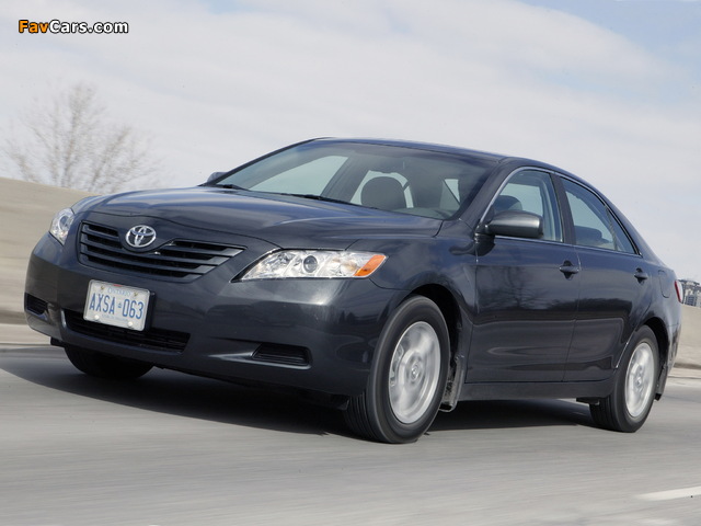 Toyota Camry LE 2006–09 wallpapers (640 x 480)