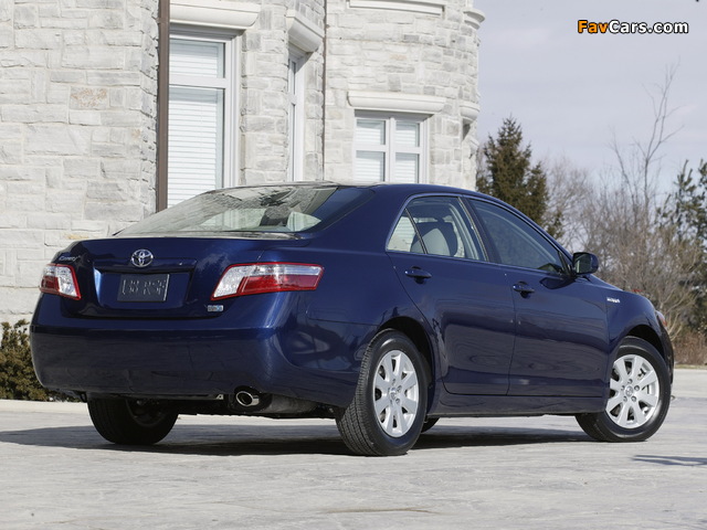 Toyota Camry Hybrid 2006–09 wallpapers (640 x 480)