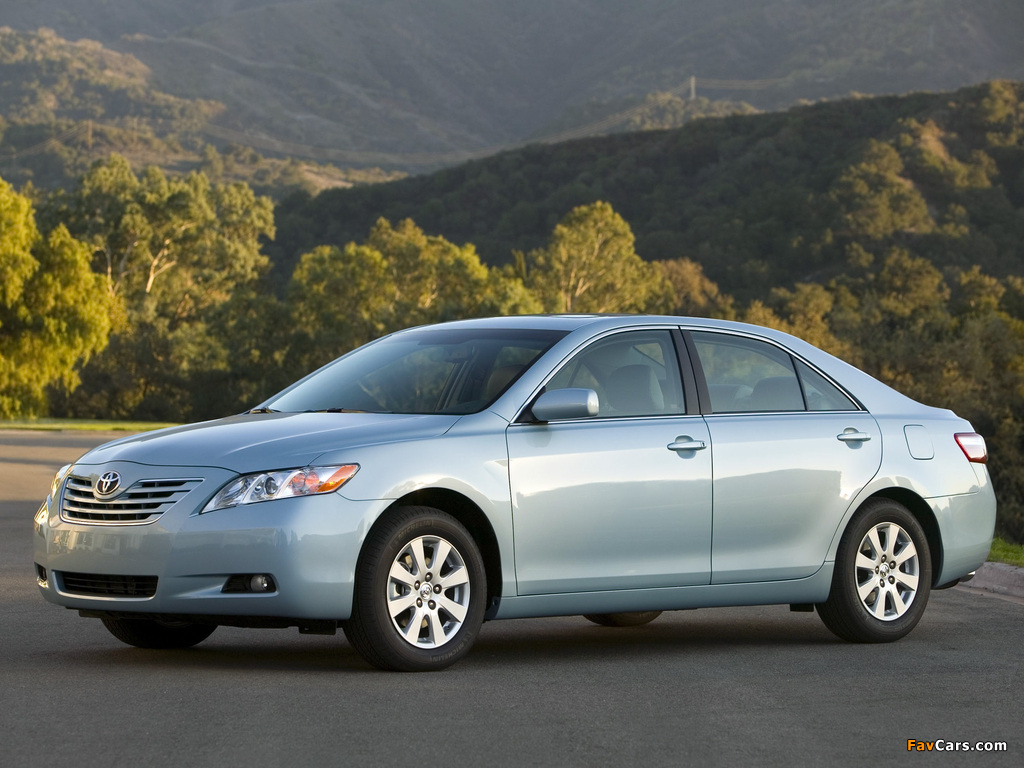 Toyota Camry XLE 2006–09 wallpapers (1024 x 768)