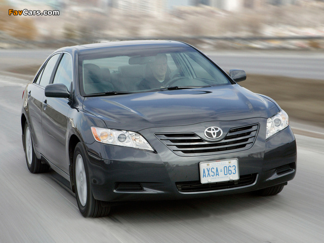 Toyota Camry LE 2006–09 wallpapers (640 x 480)
