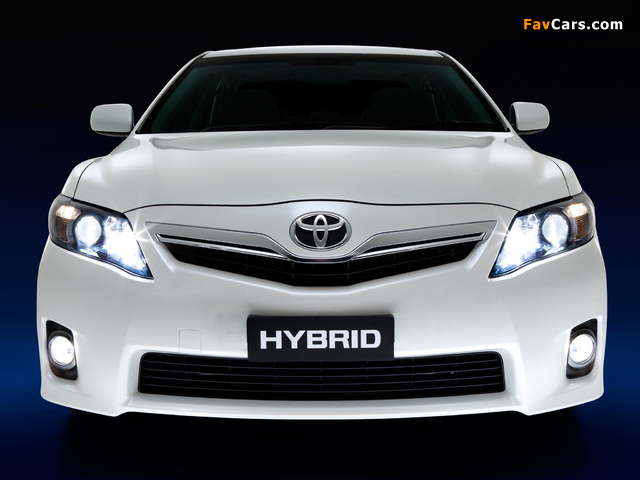 Toyota Camry Hybrid AU-spec 2009–11 images (640 x 480)