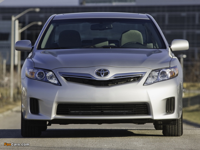 Toyota Camry Hybrid 2009–11 images (800 x 600)