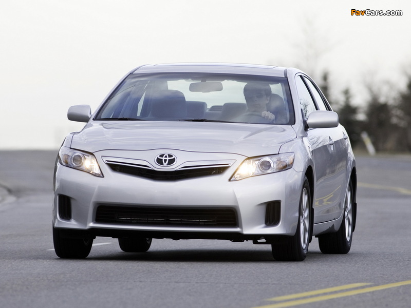 Toyota Camry Hybrid 2009–11 photos (800 x 600)
