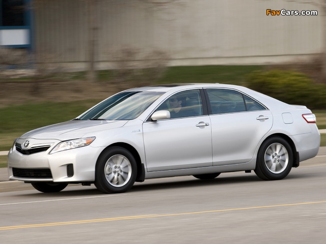 Toyota Camry Hybrid 2009–11 photos (640 x 480)