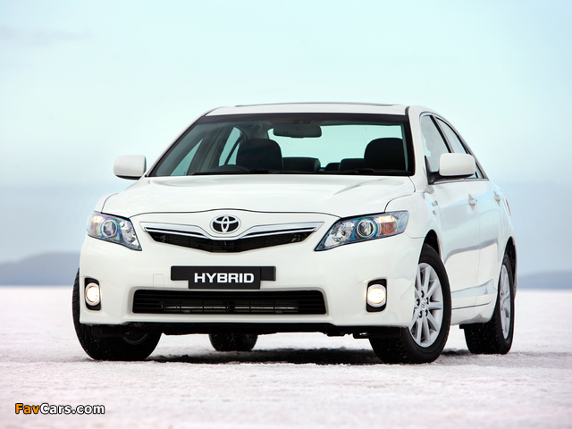 Toyota Camry Hybrid AU-spec 2009–11 photos (640 x 480)