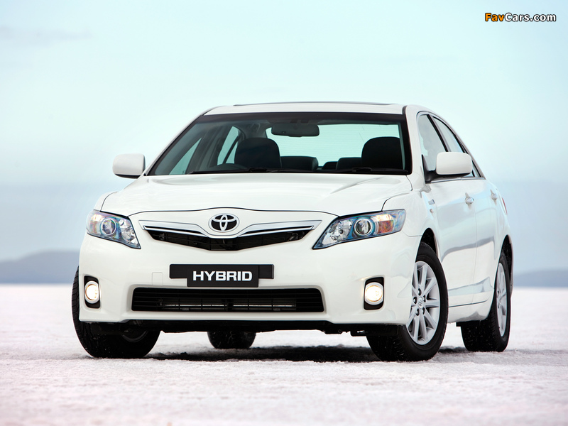 Toyota Camry Hybrid AU-spec 2009–11 photos (800 x 600)