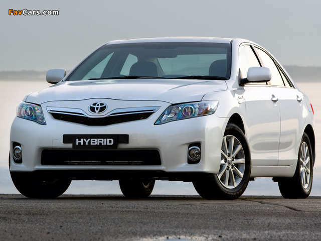 Toyota Camry Hybrid AU-spec 2009–11 pictures (640 x 480)