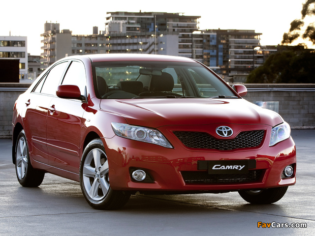 Toyota Camry AU-spec 2009–11 pictures (640 x 480)