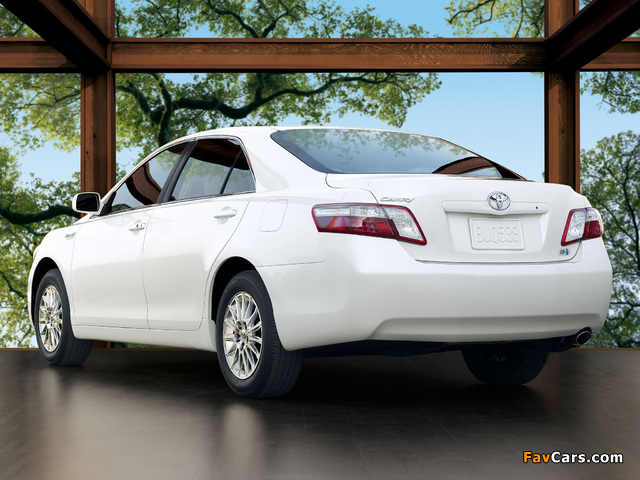 Toyota Camry Hybrid 50th Anniversary 2009 pictures (640 x 480)