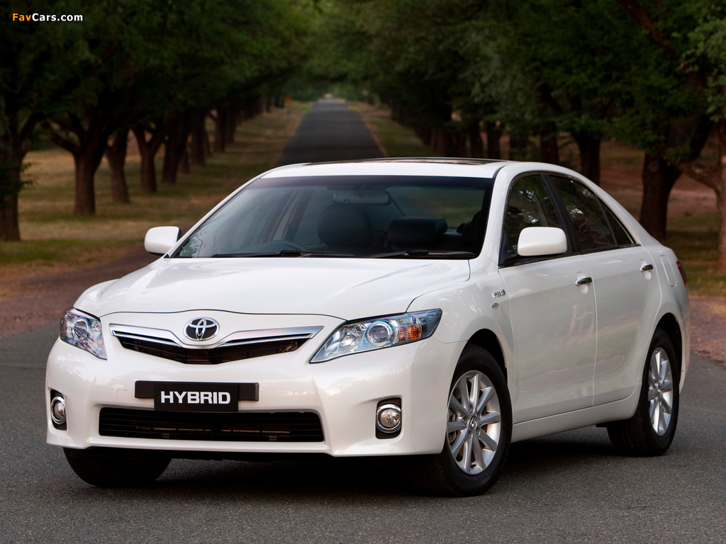 Toyota Camry Hybrid AU-spec 2009–11 pictures (1024 x 768)