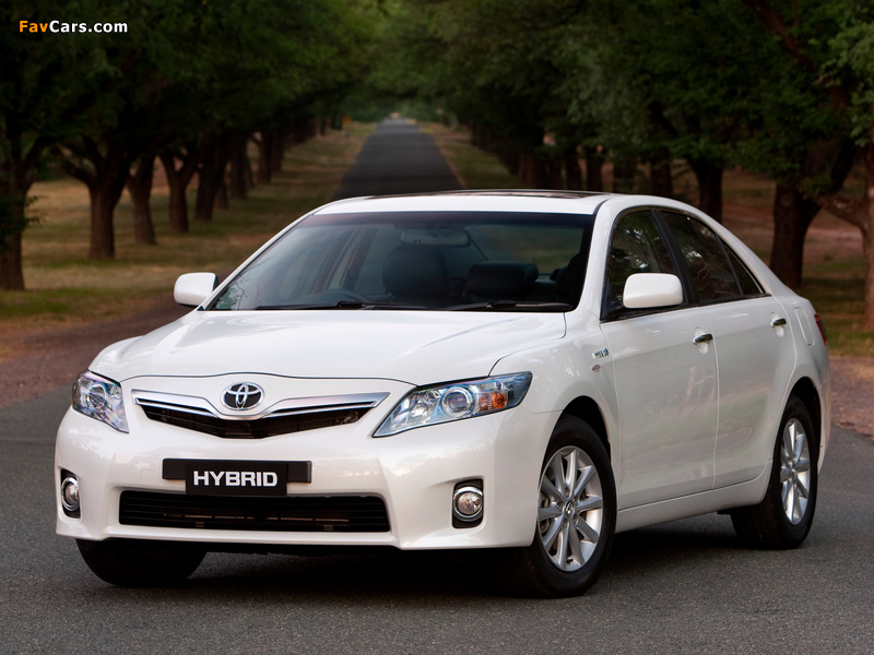 Toyota Camry Hybrid AU-spec 2009–11 pictures (800 x 600)