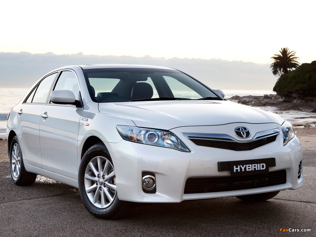 Toyota Camry Hybrid AU-spec 2009–11 pictures (1024 x 768)