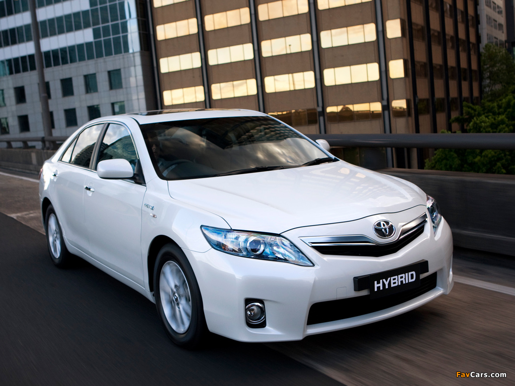 Toyota Camry Hybrid AU-spec 2009–11 pictures (1024 x 768)
