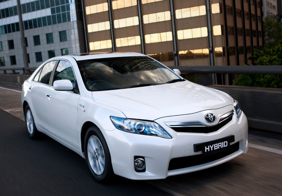 Toyota Camry Hybrid AU-spec 2009–11 pictures
