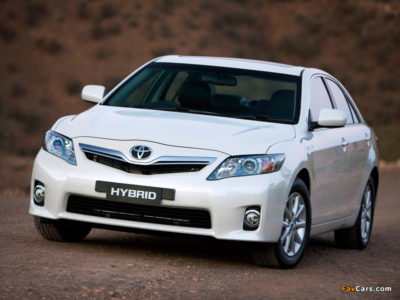 Toyota Camry Hybrid AU-spec 2009–11 wallpapers (800 x 600)