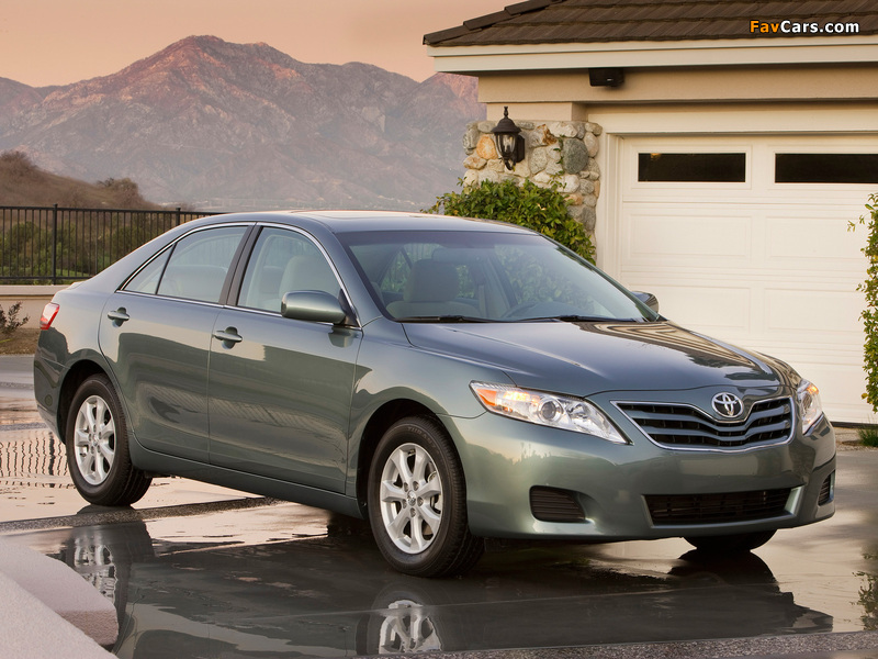 Toyota Camry LE 2009–11 wallpapers (800 x 600)