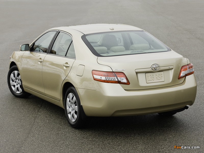 Toyota Camry LE 2009–11 wallpapers (800 x 600)