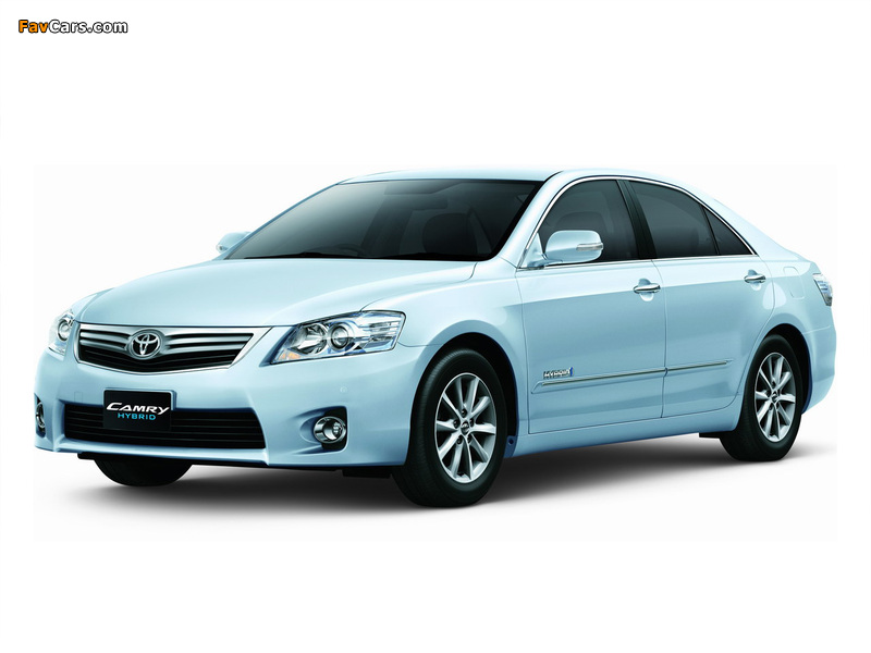 Toyota Camry Hybrid TH-spec 2009–11 wallpapers (800 x 600)