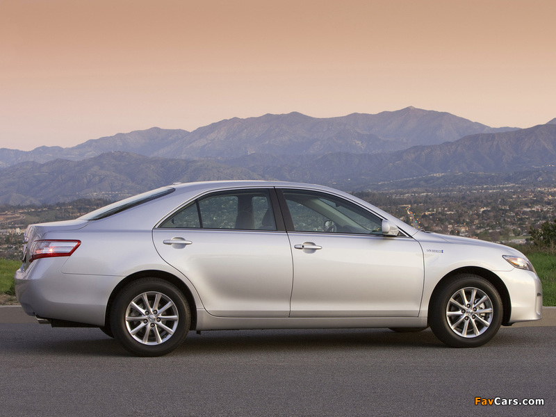 Toyota Camry Hybrid 2009–11 wallpapers (800 x 600)