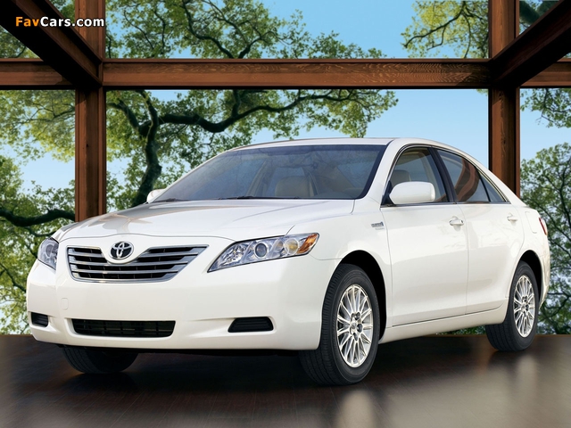 Toyota Camry Hybrid 50th Anniversary 2009 wallpapers (640 x 480)